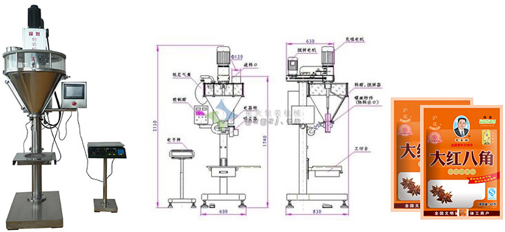 自動粉劑包裝機(jī)械結(jié)構(gòu)及設(shè)計