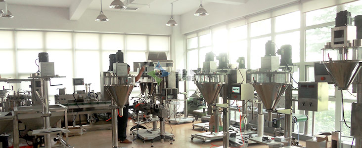 自動粉劑包裝機(jī)工廠圖