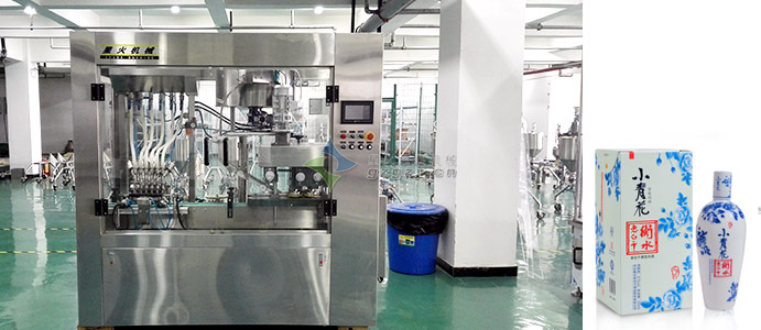 六頭灌裝旋蓋一體機(jī)