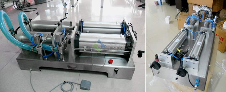 液體自動(dòng)灌裝機(jī)工廠圖