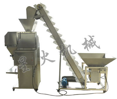 顆粒稱重半自動(dòng)食品包裝機(jī)